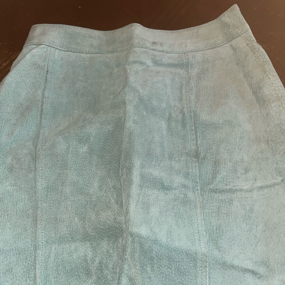 Vintage Suede Skirt